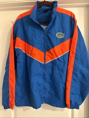 🐊 Florida Gators Blue & Orange Windbreaker Jacket